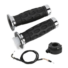 7/8in Twist Throttle Grips with Cable Housing Holder for GY6 Engine 50cc‑125cc Scooter Motorcycle ATV