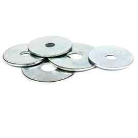 20pcs Large Flat Repair Washer Steel Penny Repair Mudguard Car Body Washers (M8*40 * 2mm)