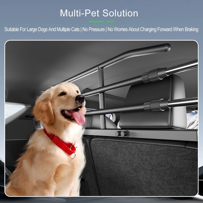 xipoqix Dog Car Barrier Compatible with 2025 Toyota 4Runner Trunk