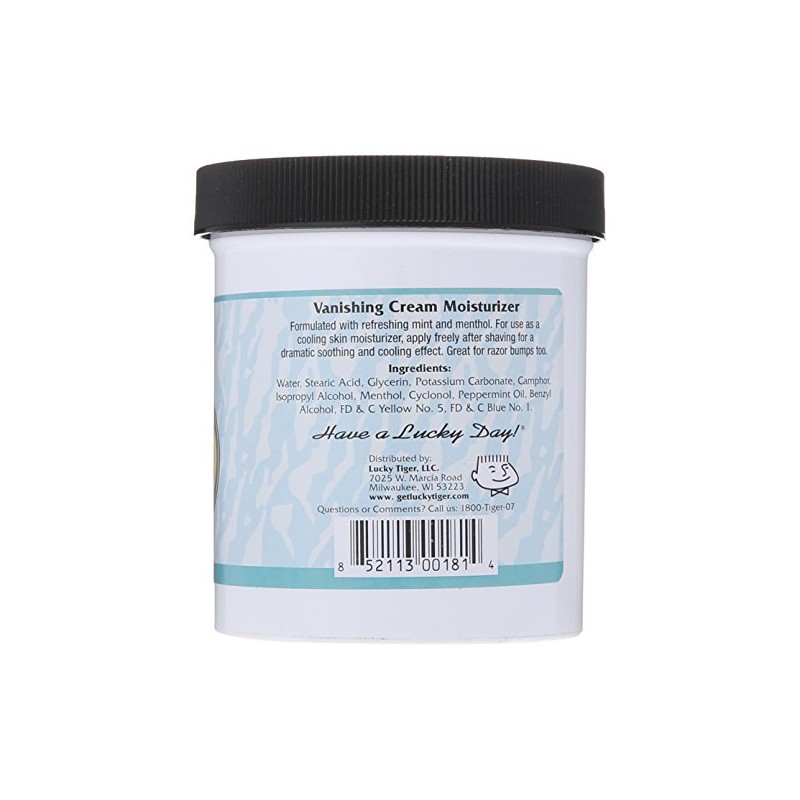 Lucky Tiger Sandahl’s Vanishing Cream, 12 oz | Classic Cooling