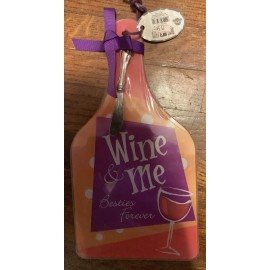 Epic cheese server & spreader - wine & me besties forever - Epic Products