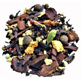 Nelson's Tea Chai Latte - Full-Bodied Black Tea with All-Natural Flavoring - with Spicy Chai blend with Cinnamon Chips, Peppercorns, Ginger Root, Cloves, Orange Peel - Underlying Sweetness (Sample)
