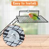 BNOSDM Large Stainless Steel Grid Platform for Parakeet 4 PCS