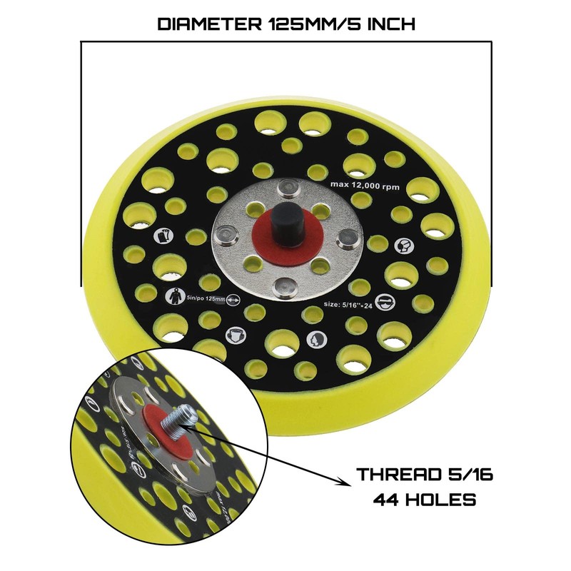 SG Store 125 mm 5 inch Support Plate Compatible with