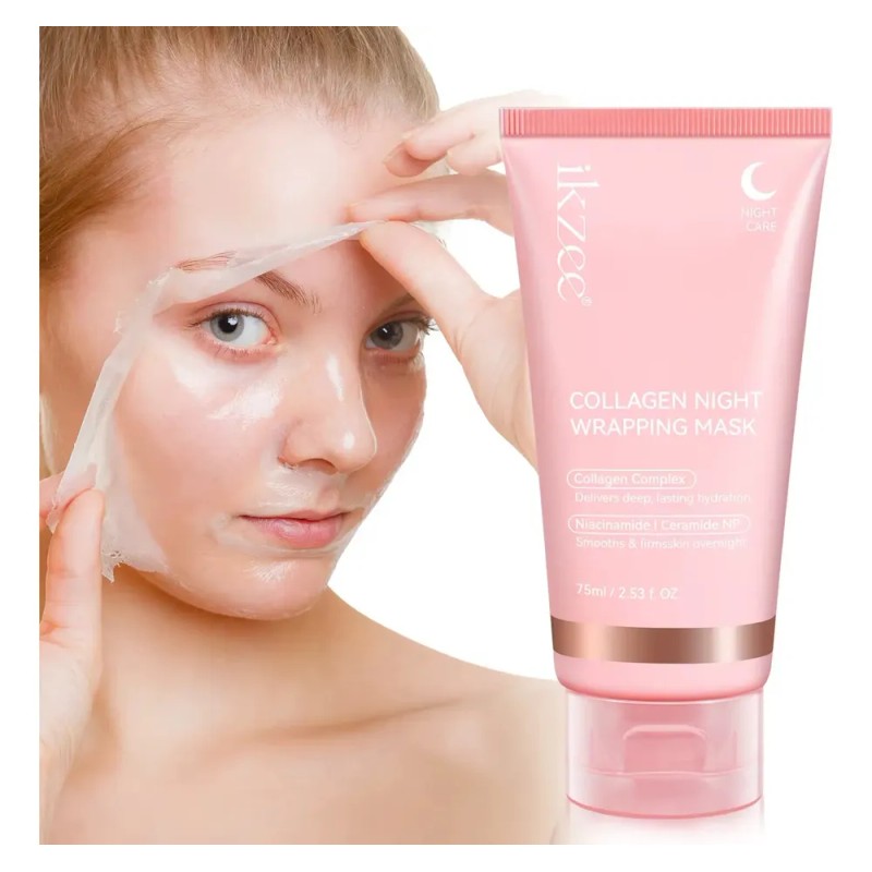 Mascarilla Nocturna Facial Hidratante + Colágeno + 75ml