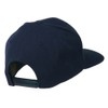 e4Hats.com Old English H Embroidered Flat Bill Cap - Navy