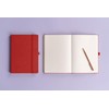 NOTIQUE Dotted Hardback Notebook, Notebook, Journal, Diary with Elastic Band