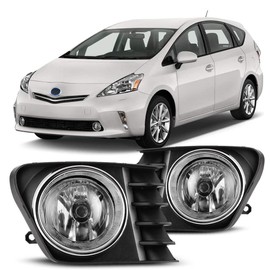Winjet OEM Series for [2012 2013 2014 Toyota Prius V] Driving Fog Lights + Switch + Wiring Kit