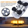 LINKITOM Rooftop LED Strobe Lights -72 LED High Intensity Emergency