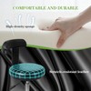 Antlu Rolling Stool with Back Support Tattoo Chair for Artist,