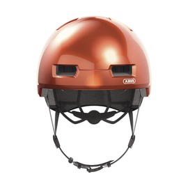 ABUS city helmet Skurb ACE - stylish bike helmet for everyday use, skating, BMX riding or longboarding - orange, size L