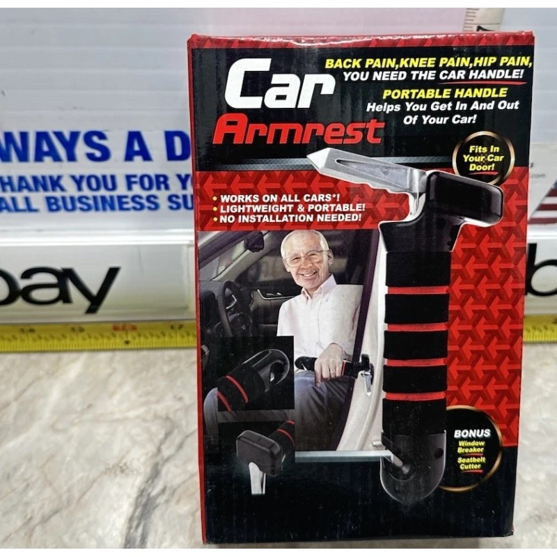 Car Armrest Portable Handle Help Get In & Out of
