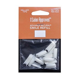 Pro Impressions Advance Natural Smile 50 Nail Tips, Size 1
