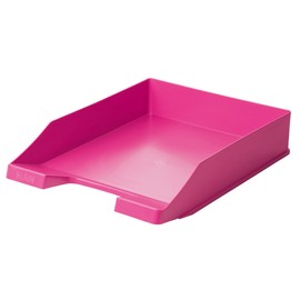 HAN Classic Letter Tray, DIN A4/C4, Stackable, Sturdy, Modern, Trend Colour Pink