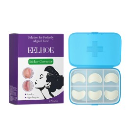 EELHOE Solid Support Ear Attachment Invisible Breathable Fit Ear Line Modifies Ear Contour for Comfort Relief Hearing AidSize: 6 pieces