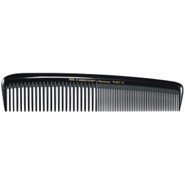 Hercules Sägemann 600-602-8 Meisterstück Professional Hairdressing Comb Natural Rubber Hair Comb with 2 Teeth Coarse and Fine 8 Inches Approx. 20.5 cm Women's Hair Comb