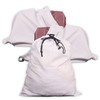 3 Pack Drawstring Dust Covers Large Cloth Storage Pouch String