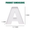 Cardboard Letter Fillable Charcuterie Board Candy Food Tray, 12.2 inch,