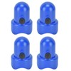 10Pcs Trampoline Enclosure Pole Cap with Screw Thumb Safety Rail