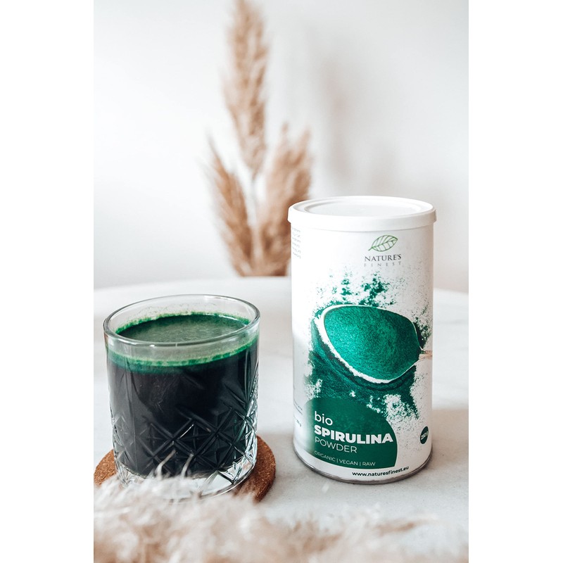 Nature's Finest Bio Spirulina Powder 250g | Organic and Raw