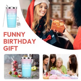 Sixspace Inspirational Gifts for Women, Best Friend, Graduation, Birthday Gifts, 20 Oz Insulated Tumbler, Funny Friendship Gifts for Female, Mom, Wife, Girlfriend, Daughter, Sister, Coworker