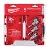 Milwaukee 49-22-8610 One-Piece Carbide Hole Cutter 4-Piece Set