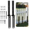 Fence Post Repair Kit, Fence Post Anchor Kit for Repairing