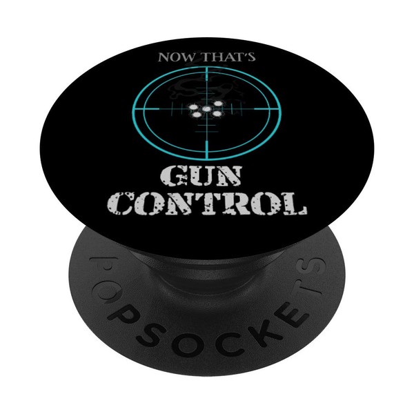 Shooter Target Gun Control Shooting PopSockets Grip and Stand for