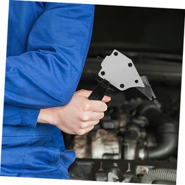 OSALADI Electric Drill Plate Cutter Attachment Efficient Cutting Shears for Projects Compatible Various Electric Drills Lightweight and Design