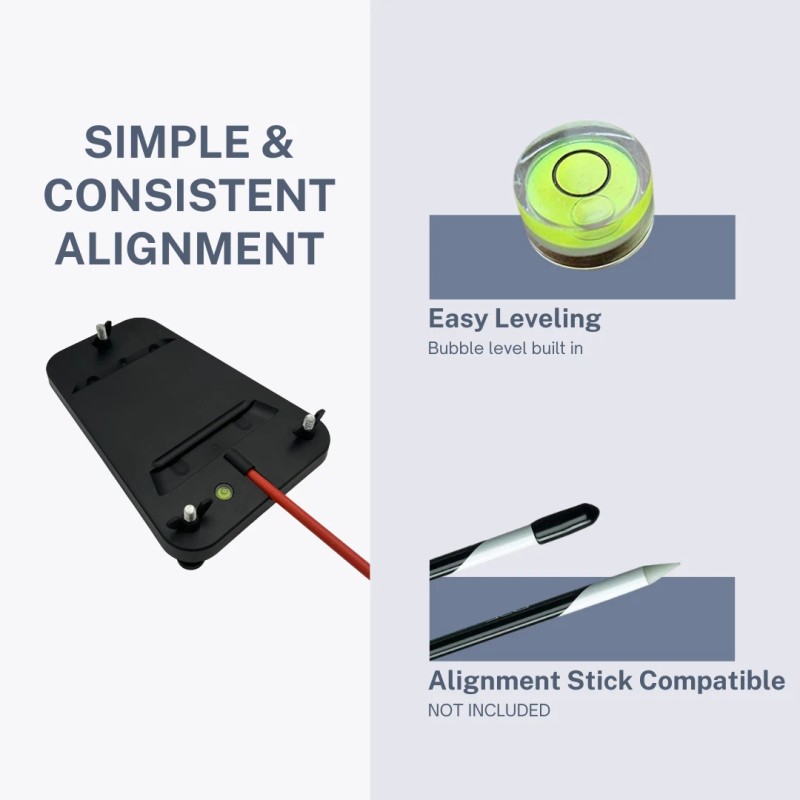 Bogeys2Birdies Alignment & Leveling Stand for Voice Caddy SC4/SC4 PRO