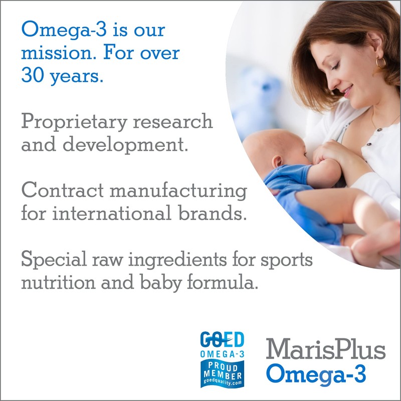 Maris Plus Omega-3 – Liquid Fish Oil, Lemon Flavour 150ml