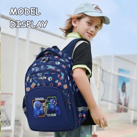 Cusangel Kids school Backpack with lunch bag for Girls,Elementary 6-10years Bookbag nylon large capacity backpack,Daypack