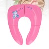 Child Folding Toilet Seat Reusable Non Slip Suction Cups Multifuntional