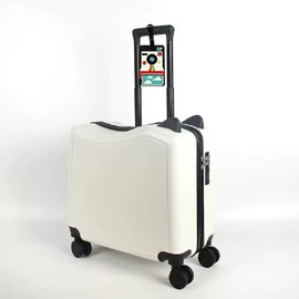 Cute Silicone Retro Polaroid Luggage Tag Fun Camera Suitcase Bag Baggage Tag Identification Labels Name ID Identifier