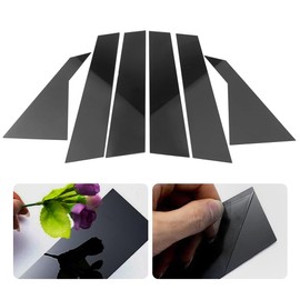 Three T Car Auto Side Door Window Pillar Posts Cover Trim For KIA Forte 2019 2020 2021 2022 2023 Sedan