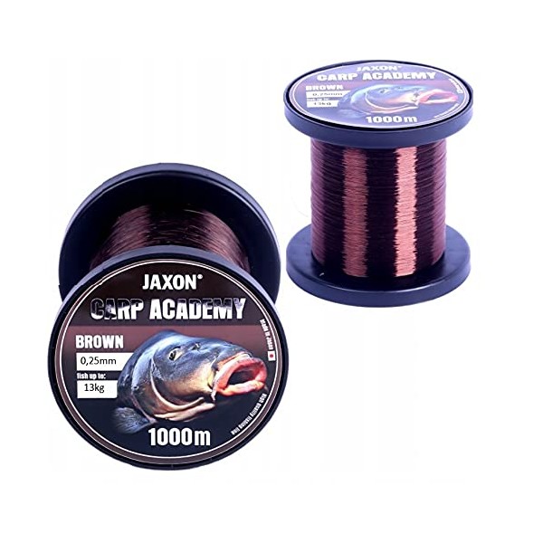 Jaxon Carp Academy Carp Fishing Line 1000 m Spool 0.25-0.35