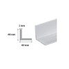 Aluminium Angle Aluminium Extruded Angle Corner Wall Protector -Various Size-