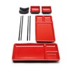 GOLIBER 8 Piece Japanese Style Sushi Plate Dinnerware Set -