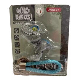 KFMX Llavero De Dinosaurio Para Niños Mordelón Divertido