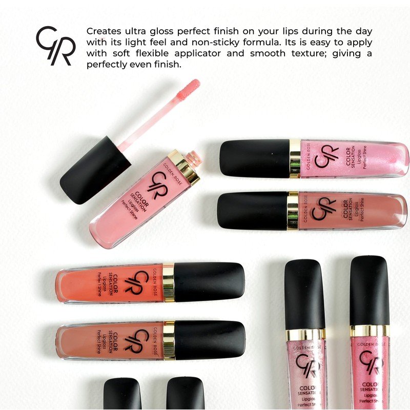 Golden Rose COLOR SENSATION Lip-gloss 5,6 ml - color 104