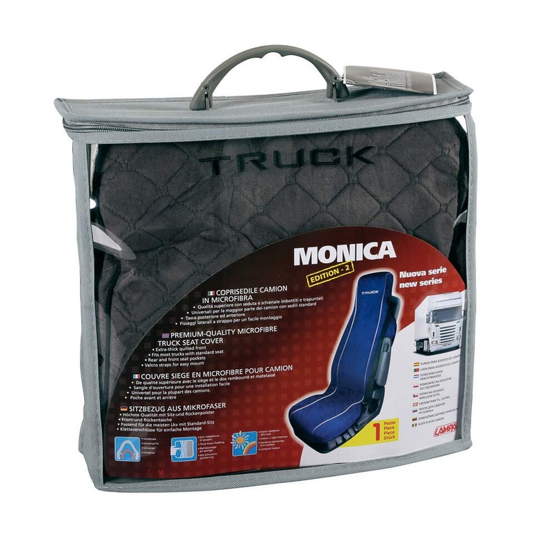 Lampa Osram Monica Gray Microfiber Seat Covers For Trucks
