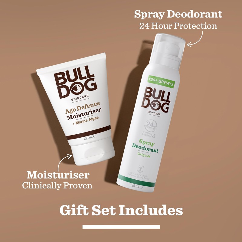 Bulldog Skincare | Men's Gift Set | Age Defence Daily