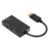 DisplayPort to VGA Video Adapter 3 in 1 Portable DP