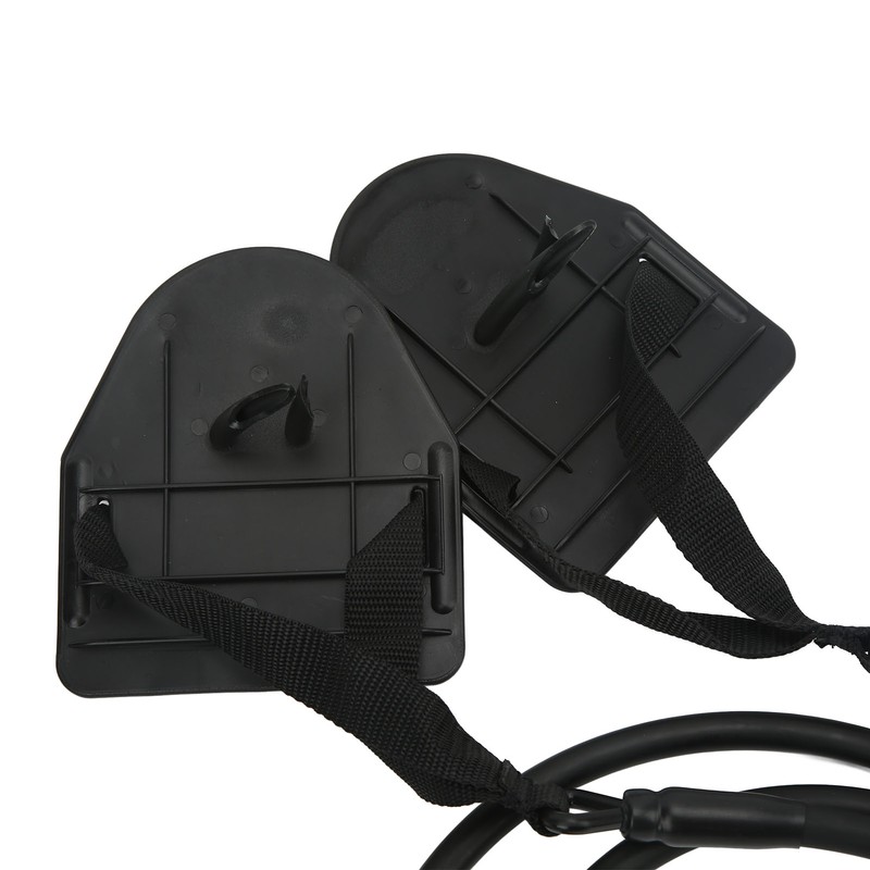 Swimming Arm Strength Trainer Latex Black Elastic Resistance Bands Swimming