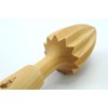 Alessi UT108 Zitronenpresse aus Kischbaumholz, Holz, braun, 7 x 15.5