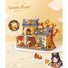 MEIEST Autumn House Building Blocks Set,Chinese Style Particle Construction Building