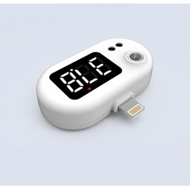 Medical Forehead Thermometer, Thermometer for Adults and Kids with LED Display Fever Alarm, Contactless Travel. (White) 11