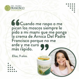 Paquete 6 Cremas Delpadrefrancisco 130g. Eucalipto, Alcanfor, Árnica