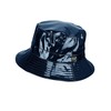 C.C Women's All Season Foldable Waterproof Rain Bucket Hat, Navy