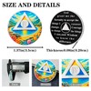 deDecoml 4 Year Sobriety Coin - Lake Triangle Medallions and